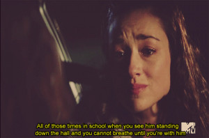 school, text, boyfriend, alison argent, love, quote, crystal reed ...