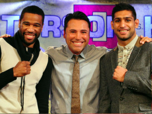 Lamont Peterson, Amir Khan, Oscar De La Hoya & speak - Boxing Quotes
