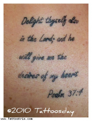 Bible Quotes About Love Tattoos 1