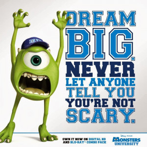Monsters University Quotes Monsters university on blu-ray