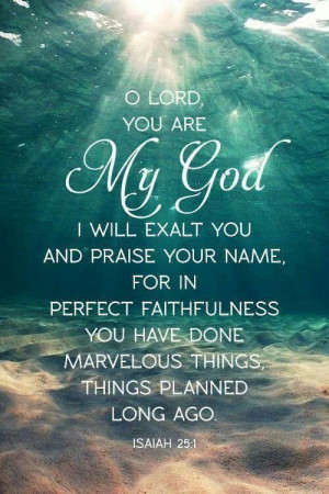 My God is worthy of all my praise