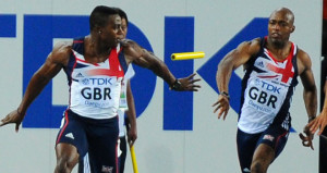 Passing the baton: Devonish has had vast experience in this event