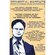 Dwight K. Schrute quotes. I love the Office! More