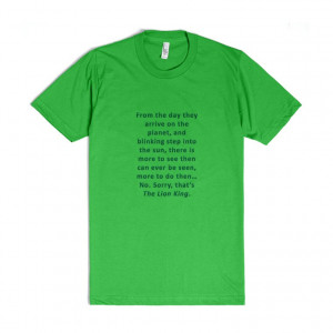 Description: the doctor quotes the lion king