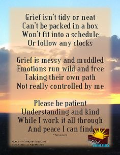 grief is messy the grief toolbox