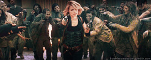 ... faberry Chord Overstreet Glee Gif x-over resident evil: afterlife
