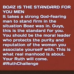 Now that you have a full painted picture do you see how the Boaz is ...