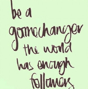 GameChanger vs #Follower