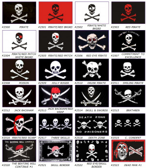 Famous Pirate Flags Flag...
