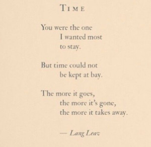 Lang Leav - Time