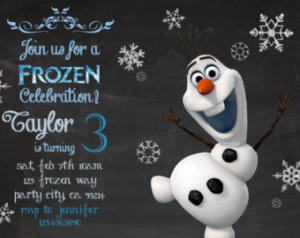 Frozen birthday invitation - Disney's Frozen - Disney Princess ...