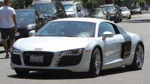 John Mayer drives Audi R8