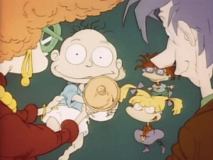 Tommy Pickles Rugrats Into Gif