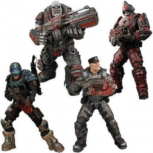 Gears of war action figures, Haute qualité film Toy