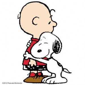 Hug Snoopy Cartoon Via