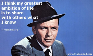 Frank Sinatra Quotes Frank sinatra quotes