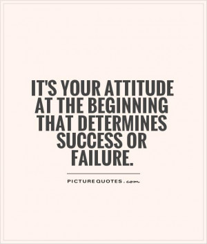 Quotes On Attitude and Success