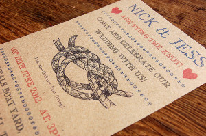 Tying The Knot Invitation Wording Tying the knot wedding