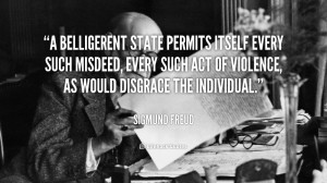 belligerent state permits itself every such misdeed, every such act ...