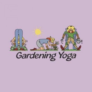 garden yoga :)