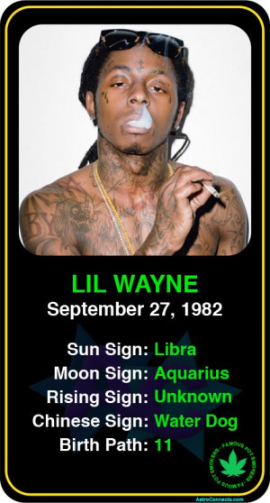 Famous #Pot Smokers: Lil Wayne﻿ - Check out more famous pot smokers ...