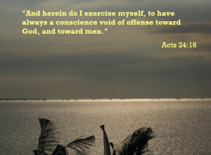 Conscience Void of Offense