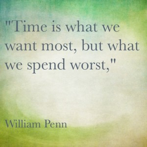 Quotable: William Penn on Time Management