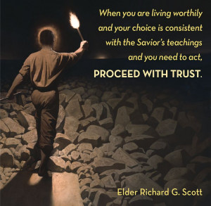 LDS Quote, Elder Richard G. Scott