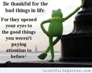 ... you have enjoy the little things in life the best things in life are