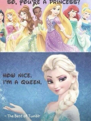 Frozen - Haha! I couldn't help but think this was funny. I don't see ...