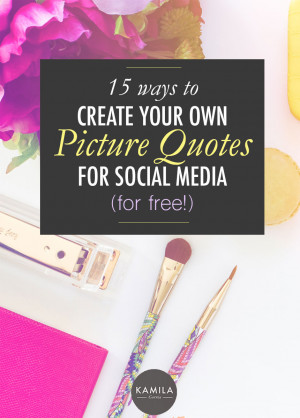 15 Apps to Create Your Own Picture Quotes for Instagram (for Free)