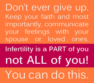 ... is a part of you, not all of you! national infertility awareness week