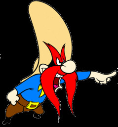 Yosemite Sam as Riff Raff Sam