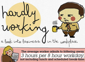 ... Work Quotes http://www.bitrebels.com/lifestyle/how-lazy-are-we-at-work
