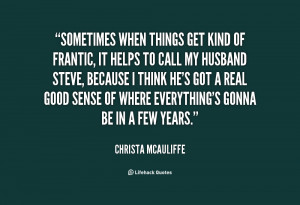 Christa McAuliffe Quotes