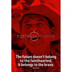 Ronald Reagan Future iNspire Quote Poster - 13x19