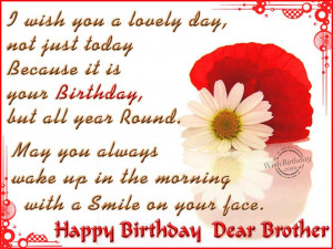 Beautiful quotes for brother B'day