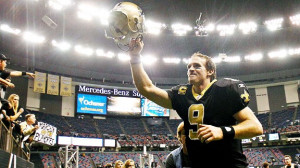... the Saints/Drew Brees and the Detroit Lions will be high scoring