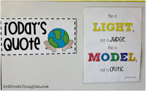 Today's Quote + Stephen Covey Quote Freebies