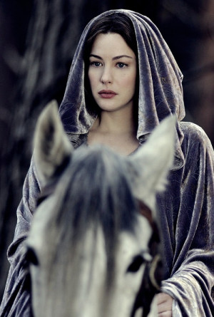Arwen and Asfaloth
