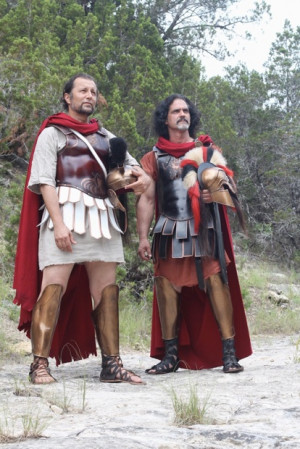 Leonidas and Polynikes at Thermopylae