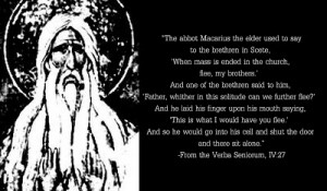 Some Wisdom From St. Macarius of Egypt