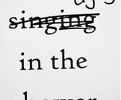 Singing In The Shower Quotes