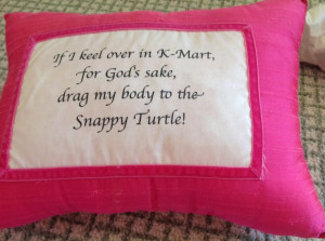 Pinned by Snappy Turtle