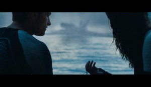 Hunger Games Catching Fire Beach Scene Beach scene/ locket