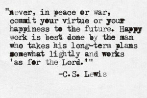 Lewis quote faith God's work
