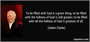 And hence he must be invisible; for a spirit cannot be seen by the eye ...