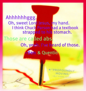 Paper Towns quote... What are these abs they speak of?