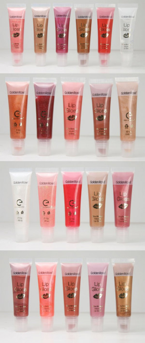 View Product Details: Golden Rose Tube Lip Gloss