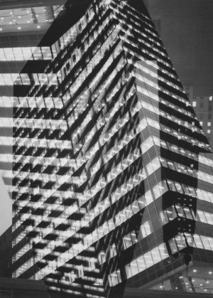 André Kertész: Skyscraper at Night; Double Exposure , 1940s